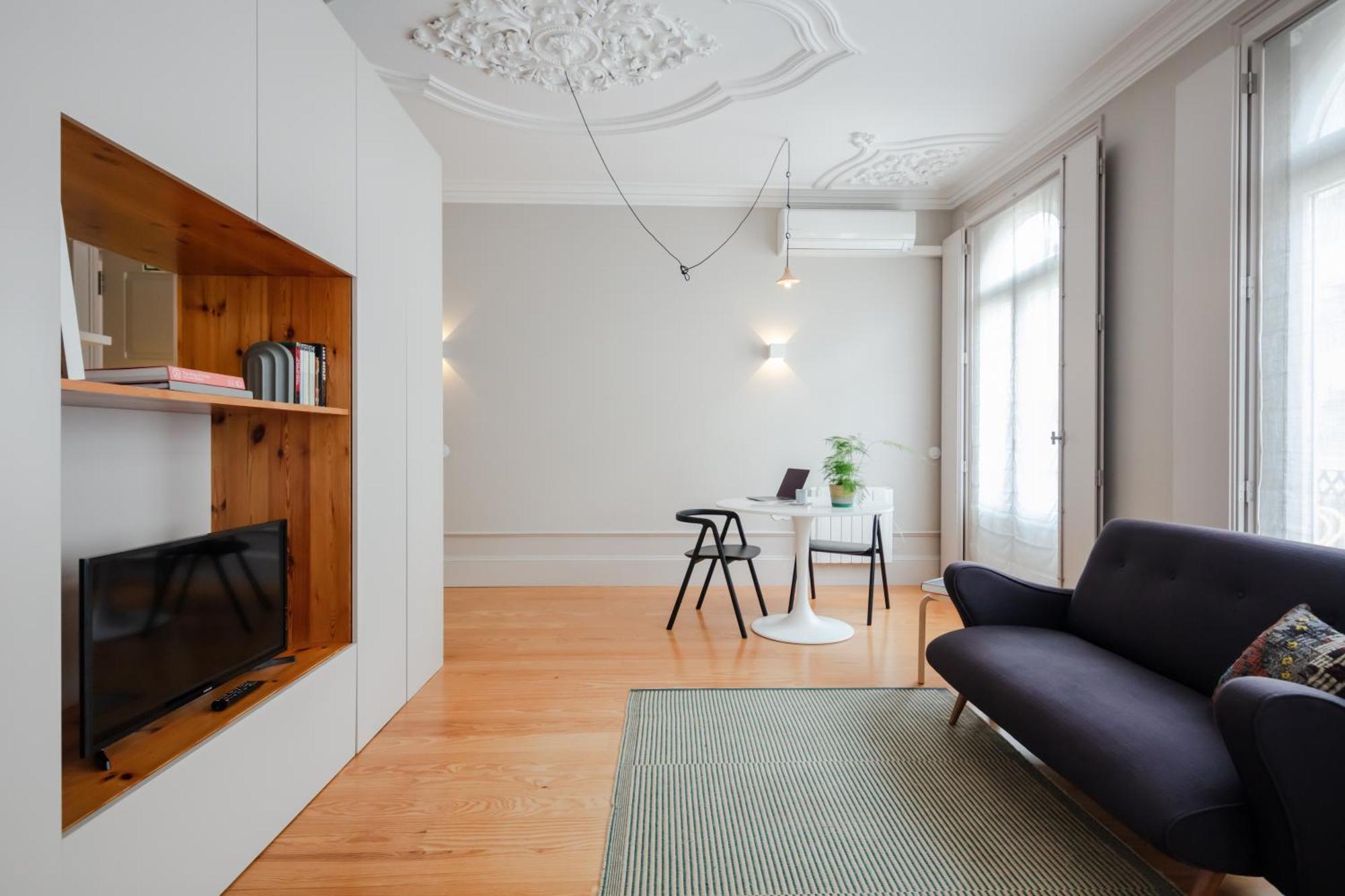 Baumhaus Serviced Living - Art & Design Apartments بورتو الغرفة الصورة